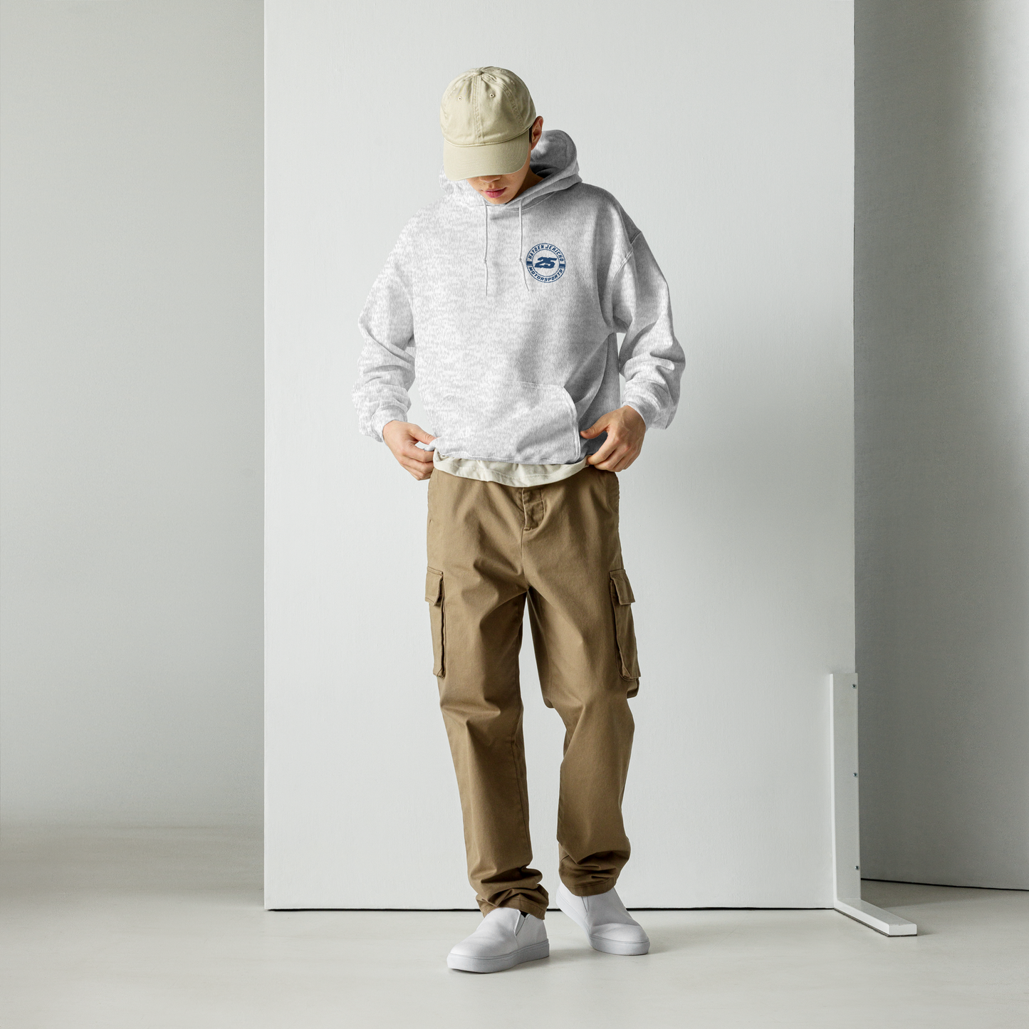 HJM 25 Hoodie Grey