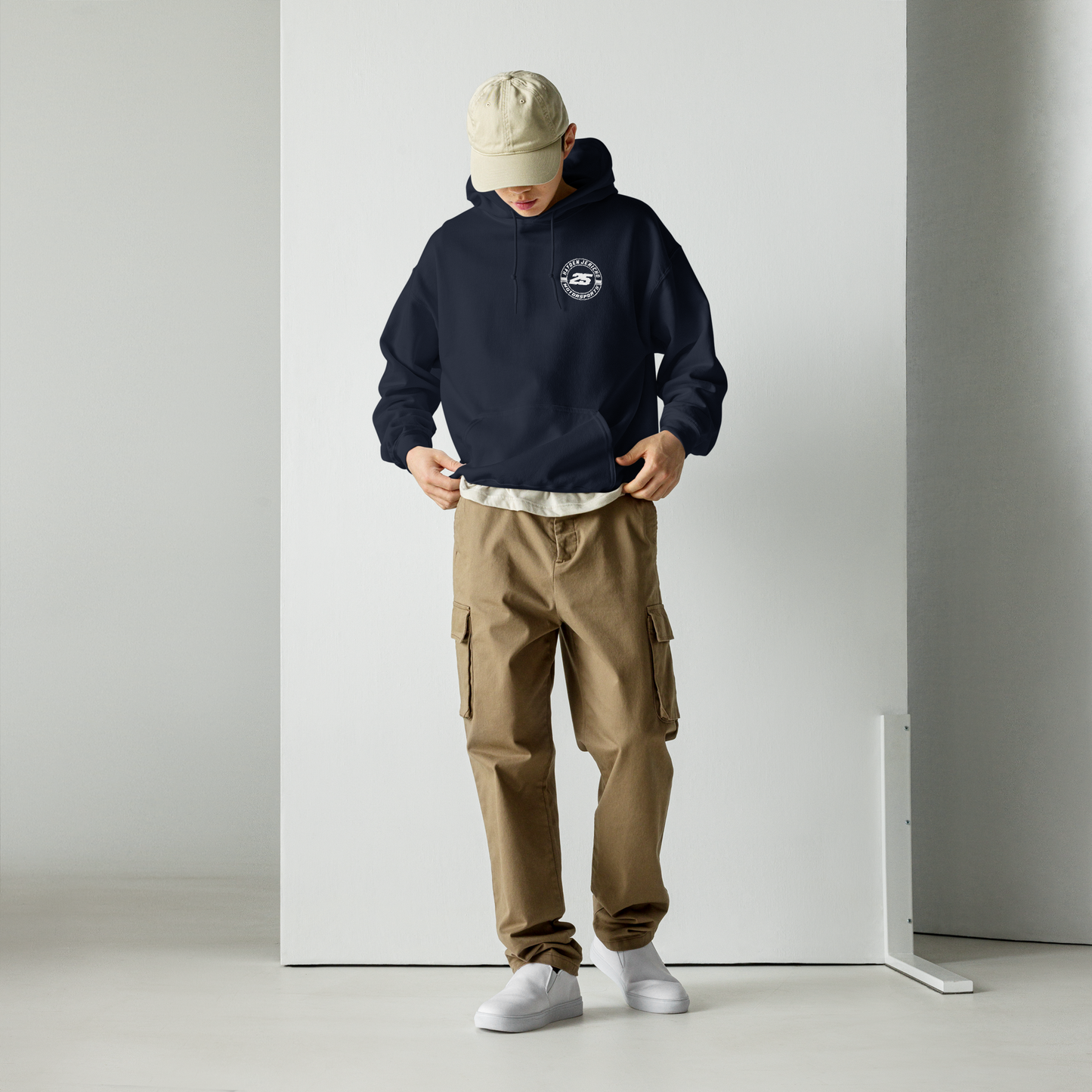 HJM 25 Hoodie Navy